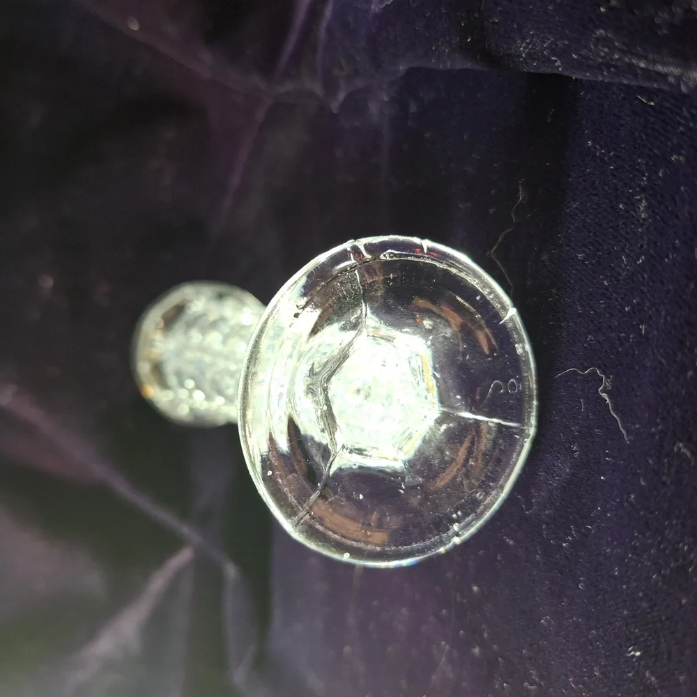 Elegant Clear Glass Vase